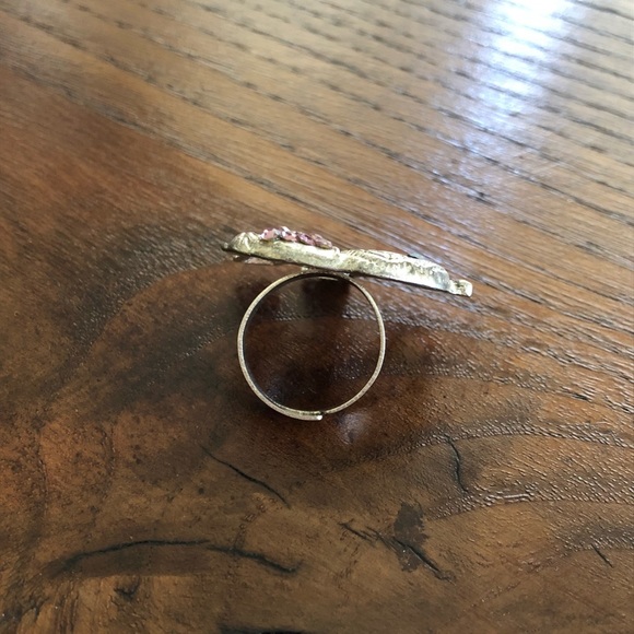 Crystal Rhinestone Elephant Ring - Picture 5 of 8